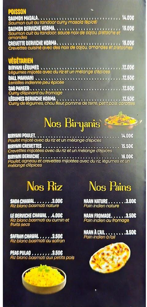 Le Derviche - Menu Image 2